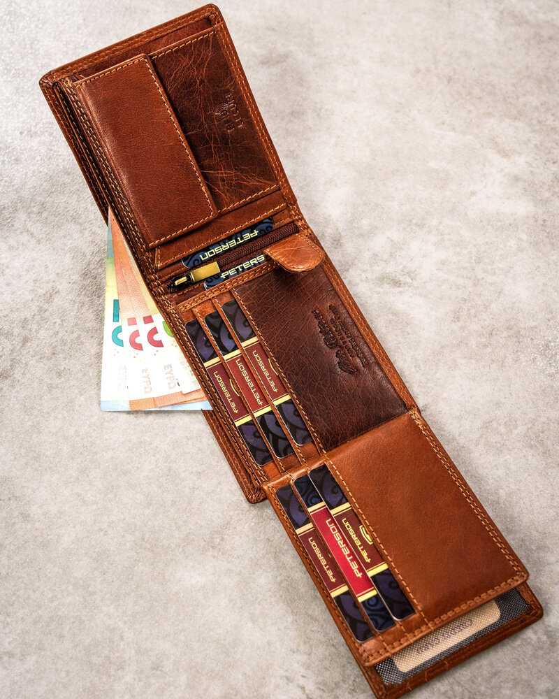 Peterson Odinė piniginė PTN N992-EBS