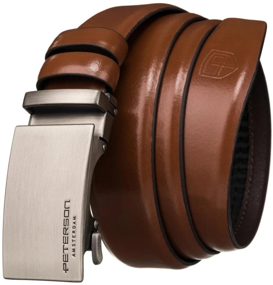 Diržas vyrams Peterson PTN A005 BROWN