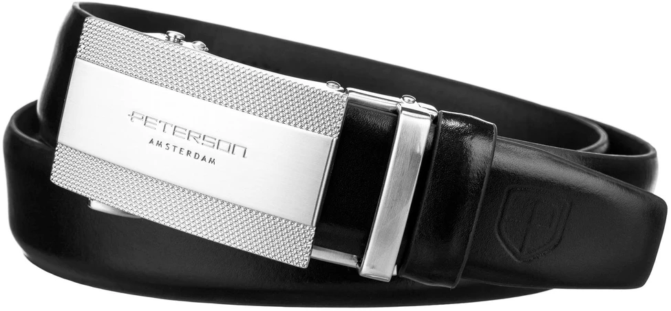 Diržas vyrams Peterson PTN A007 Juodas