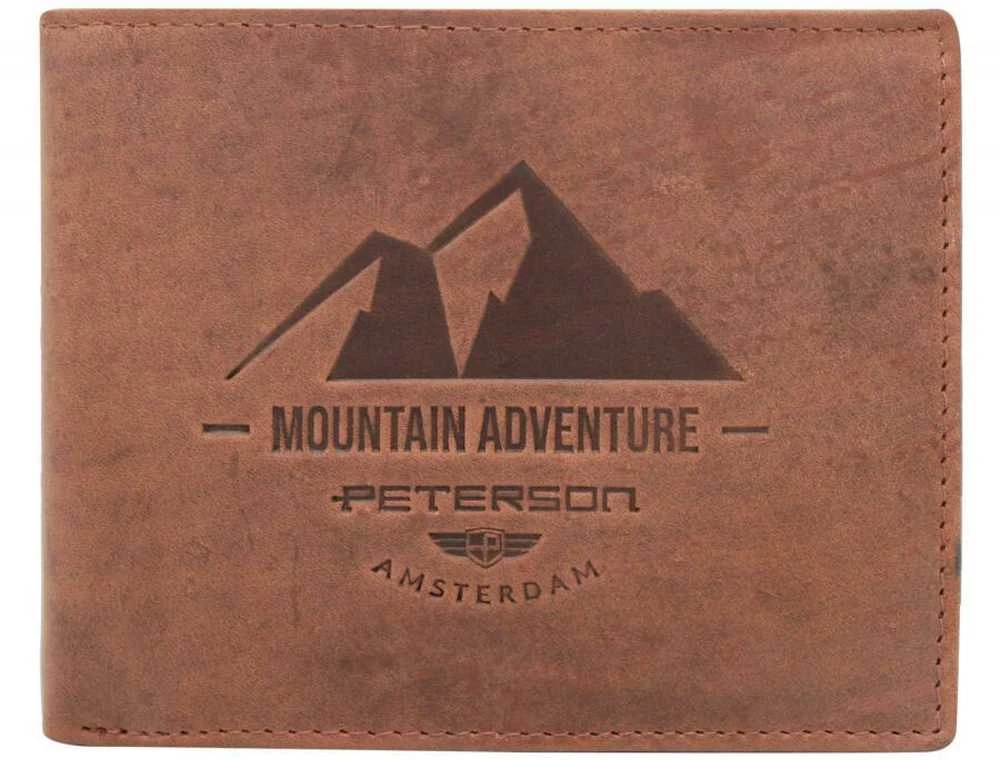 Piniginė vyrams Peterson PTN N992-BE-MOUNTAIN