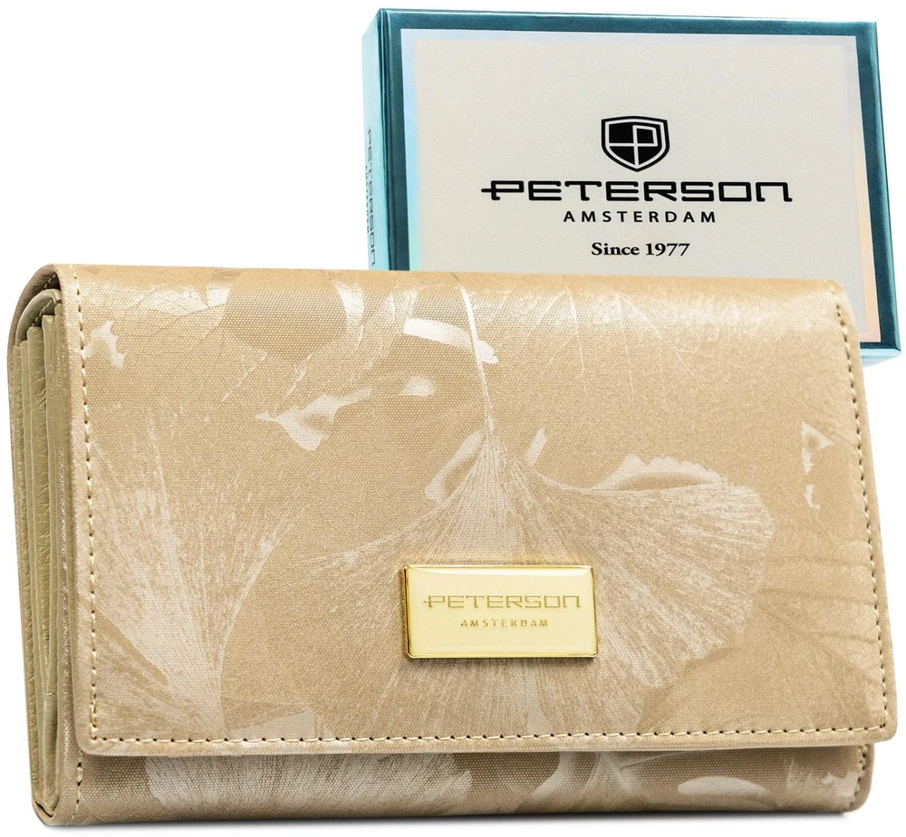Didelė moteriška piniginė Peterson PTN PS112-MLF su RFID