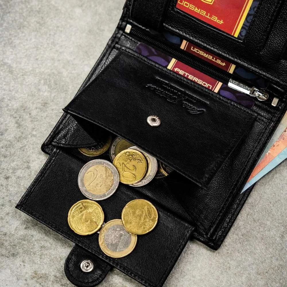 Piniginės ir diržo rinkinys vyrams Peterson PTN SET N4L-DOT