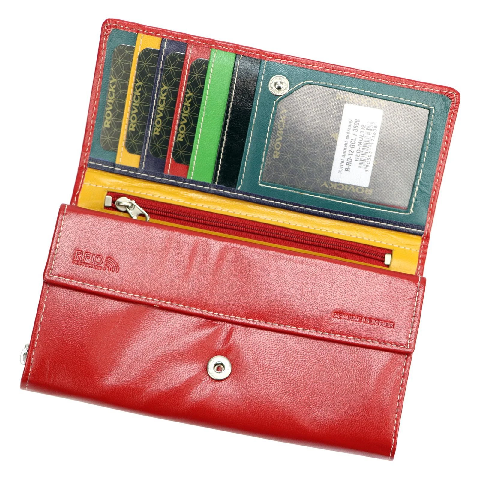 Piniginė moterims Rovicky R-RD-12-GCL MULTI2