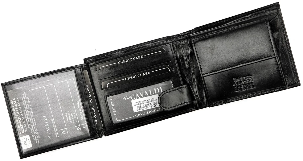 Piniginė vyrams Cavaldi 0670-P-BS RFID