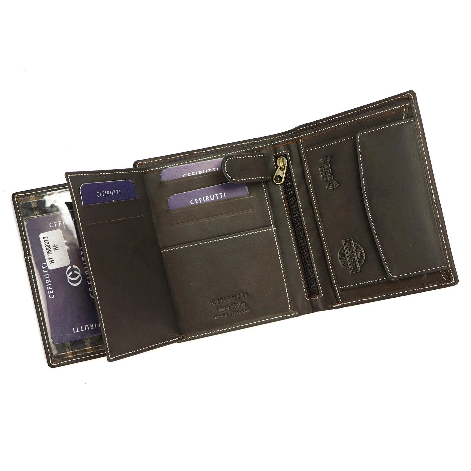Piniginė vyrams Cefirutti HT 7680272 RFID