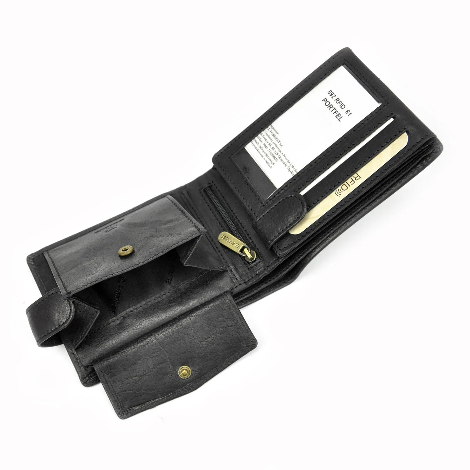 Piniginė vyrams EL FORREST 892-61 RFID