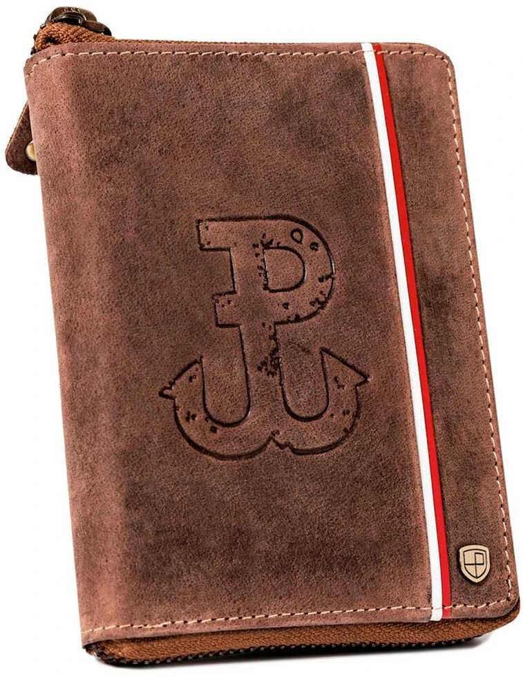 Piniginė vyrams Peterson PTN 340PW-02 2-1-4 HUNTER