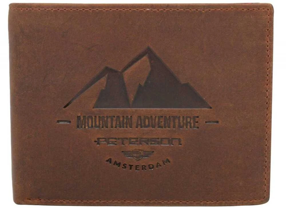 Piniginė vyrams Peterson PTN N992-BE-MOUNTAIN