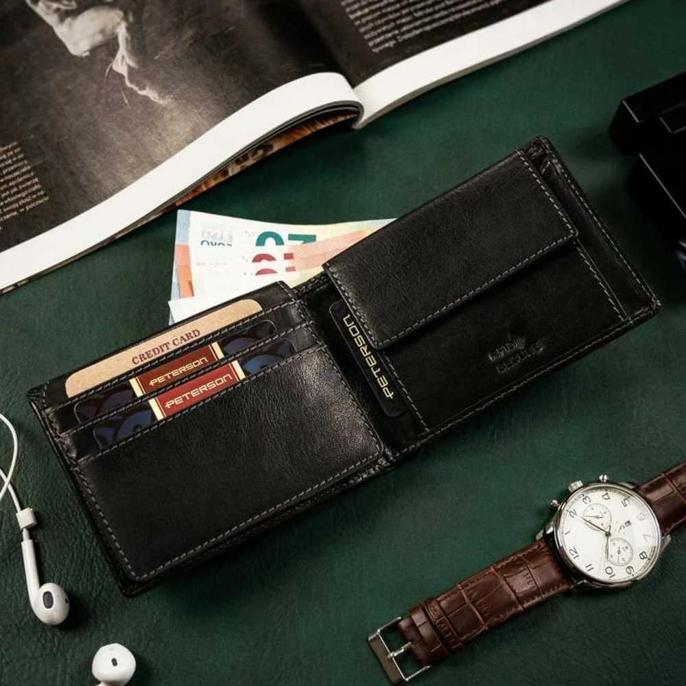 Piniginė vyrams Peterson PTN WL-1012-COM