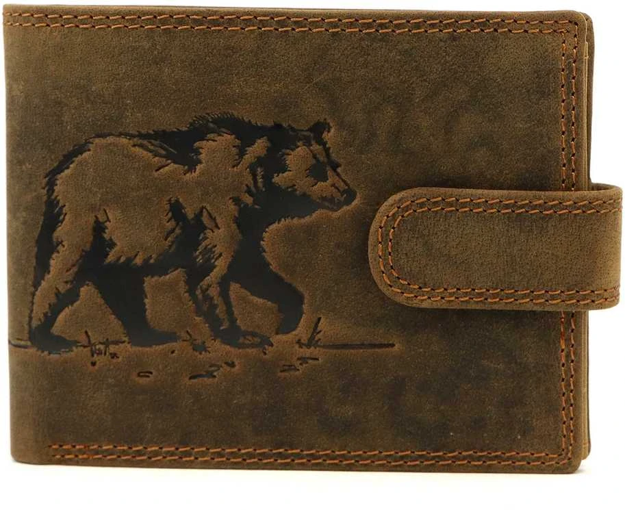 Nordee Piniginė vyrams Wild L895-BEAR