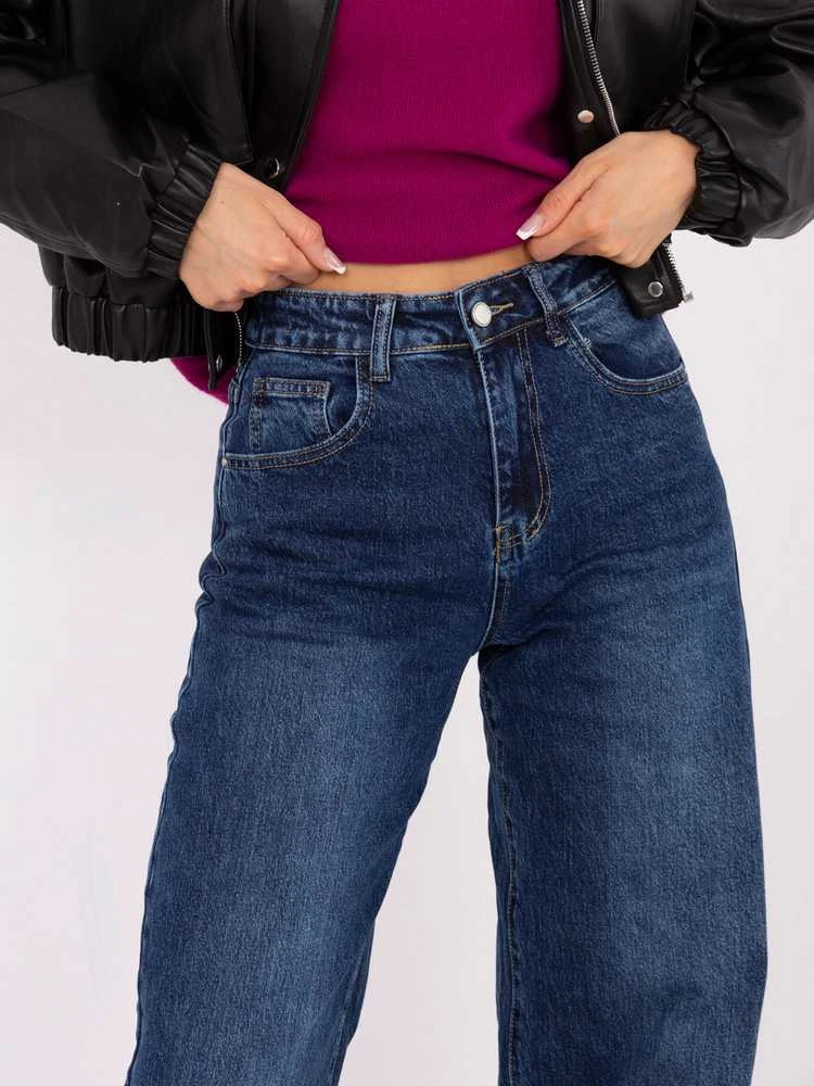 Re Dress Kelnės jeans-VM-SP-RE3220.28P-ciemny mėlyna