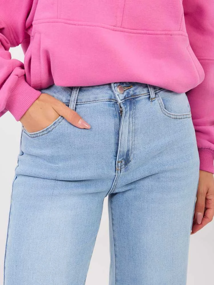 Re Dress Kelnės jeans-VM-SP-RE3293.48-šviesiai mėlyna