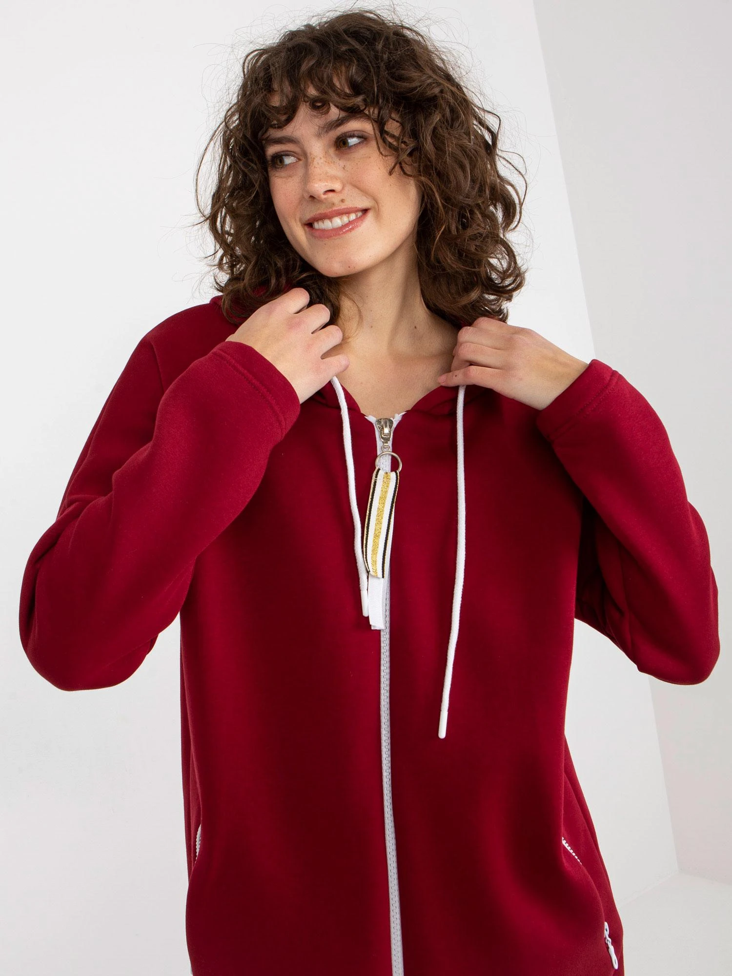 Relevance Megztinis-RV-BL-4742.20P-bordo