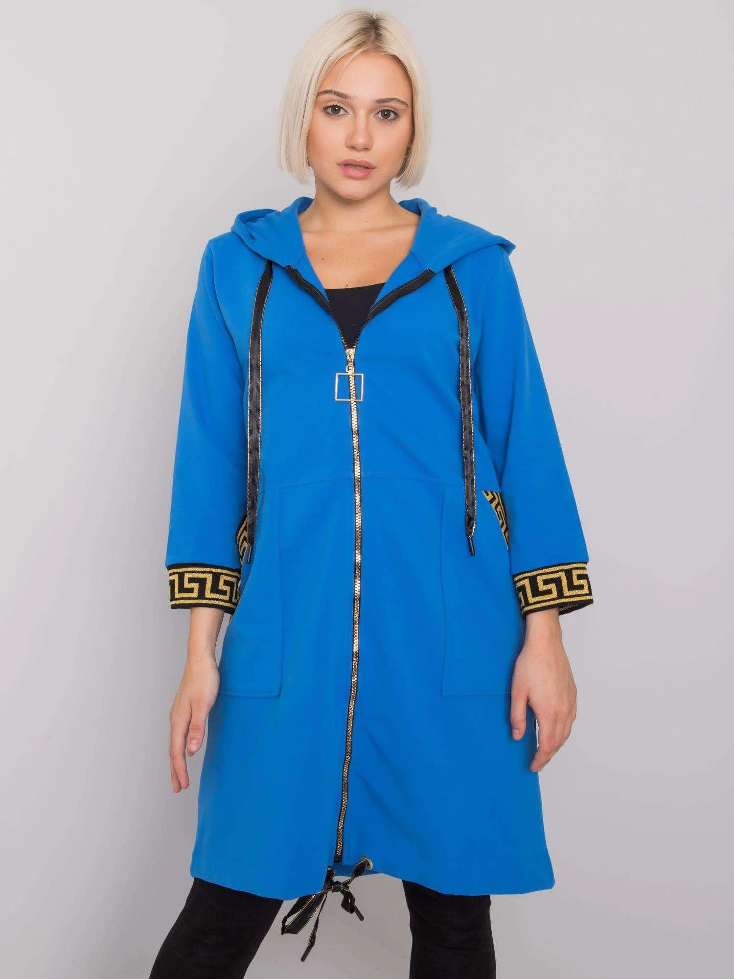 Relevance Megztinis-RV-BL-6792.02P-tamsiai mėlynas