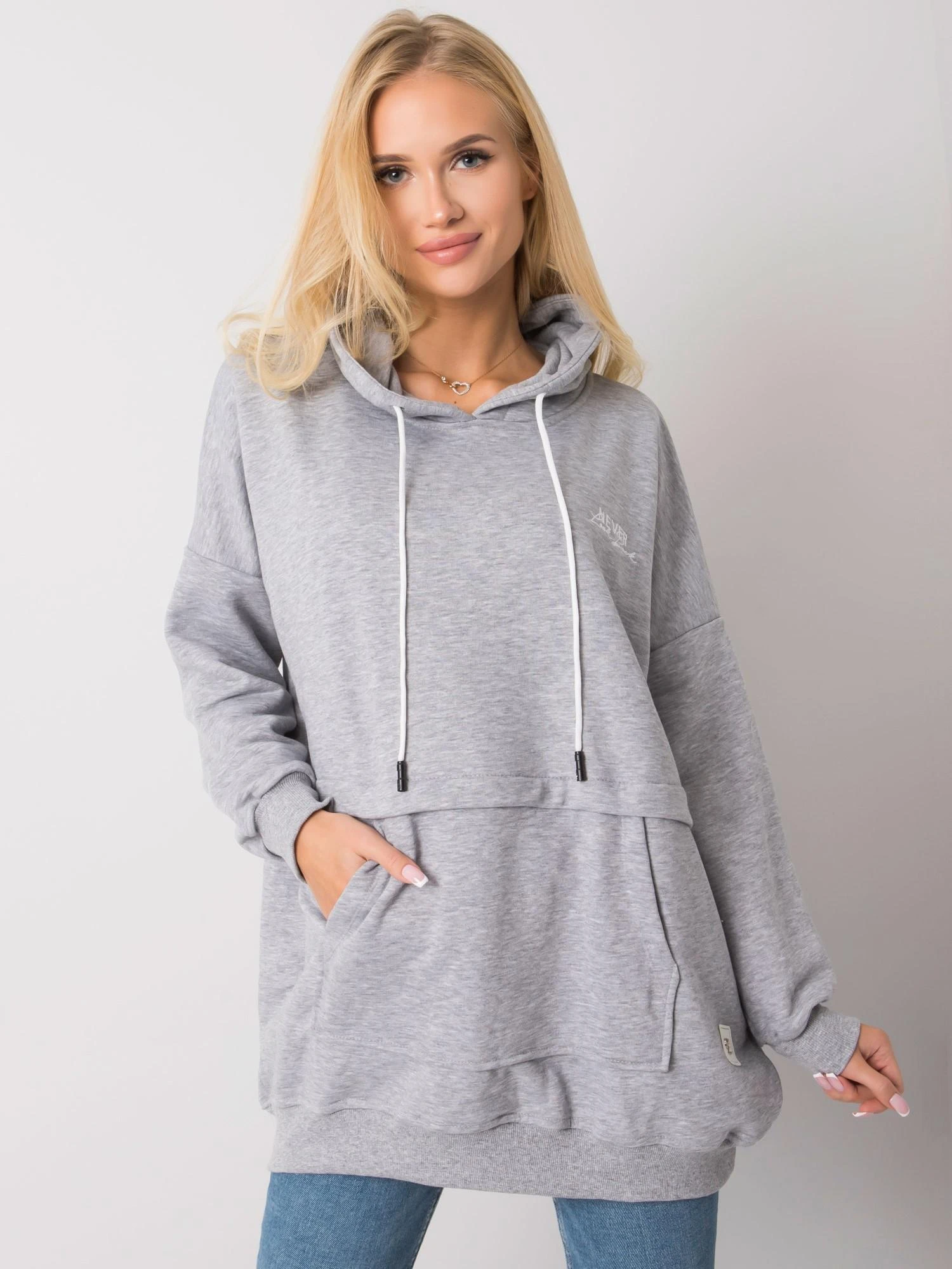 Relevance Megztinis-RV-BL-7095.30P-pilka
