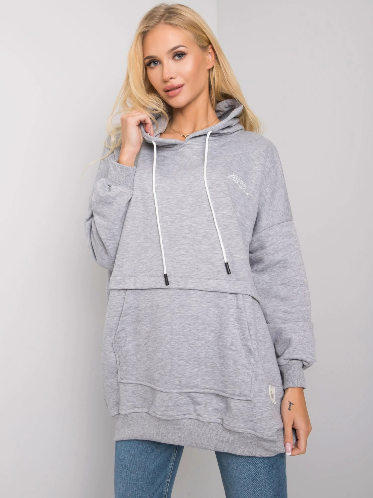 Relevance Megztinis-RV-BL-7095.30P-pilka