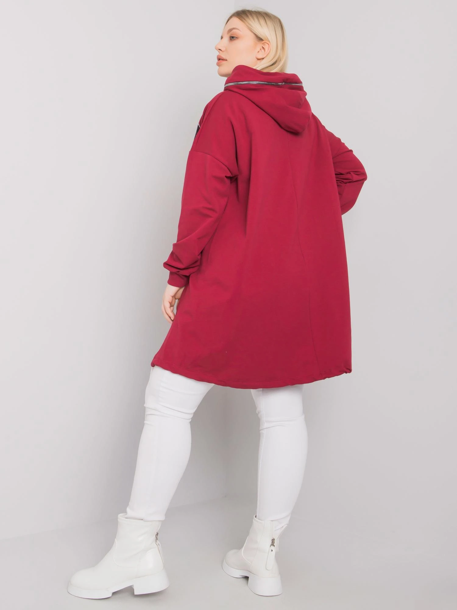 Relevance Megztinis-RV-BL-7217.79P-bordo