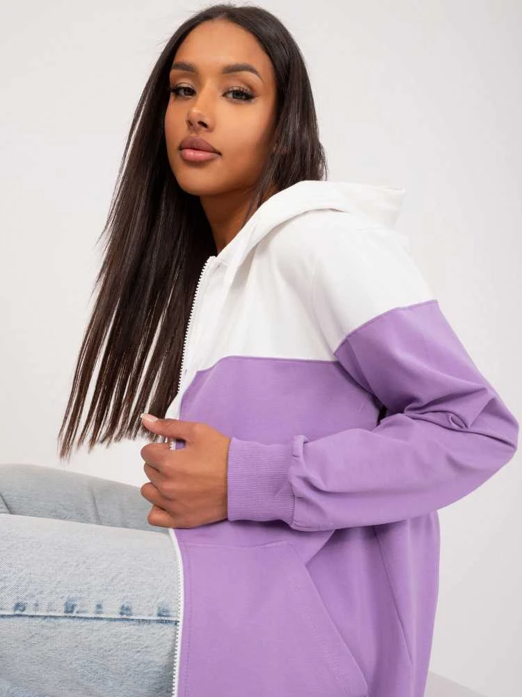 Relevance Megztinis-RV-BL-8159.16X-Šviesiai violetinis