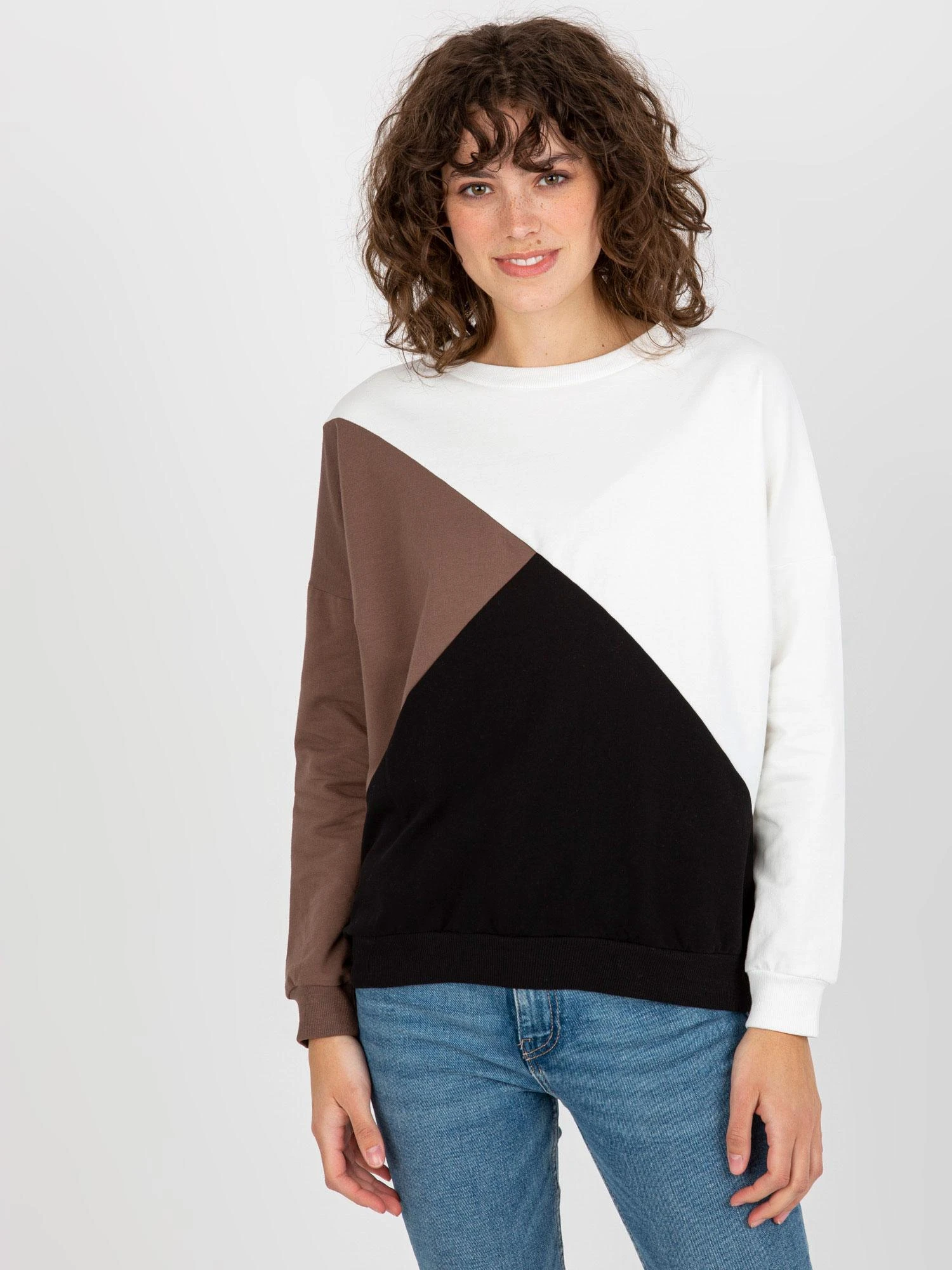 Relevance Megztinis-RV-BL-8463.41P-baltas-juodas