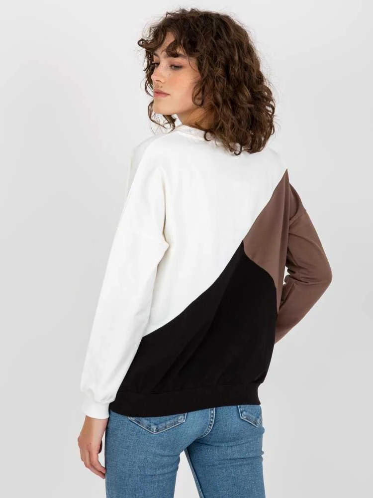 Relevance Megztinis-RV-BL-8463.41P-baltas-juodas