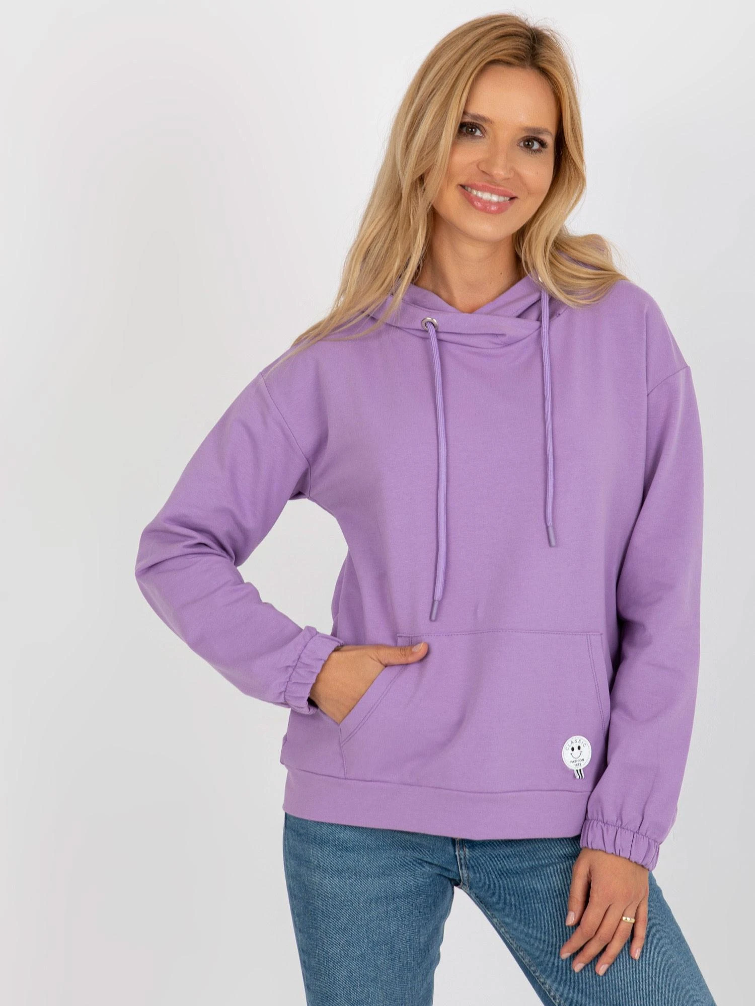 Relevance Megztinis-RV-BL-8655.00P-Šviesiai violetinis