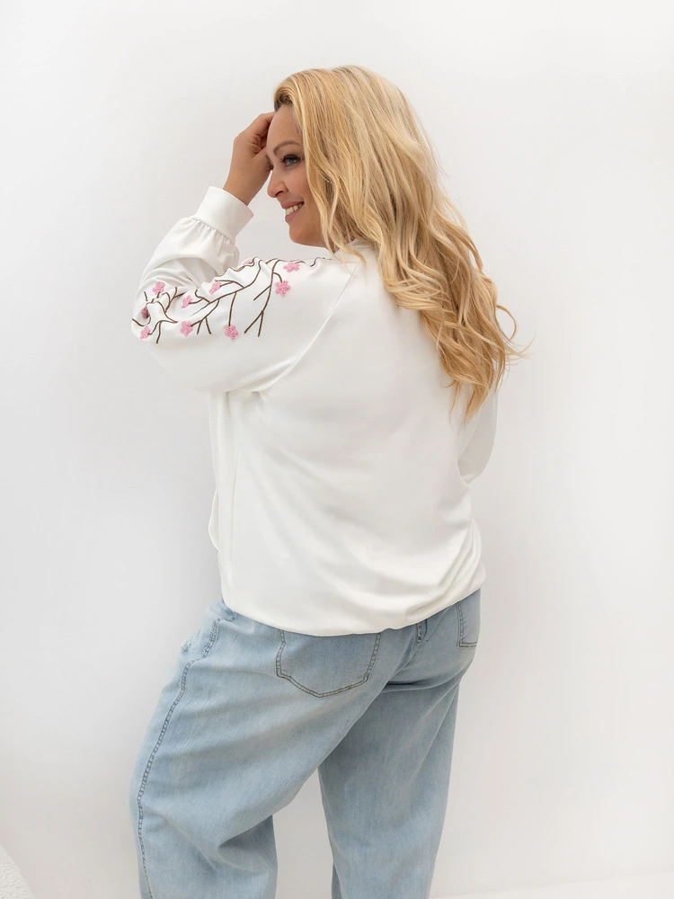 Relevance Bluza-RV-BL-A1210.98-balta