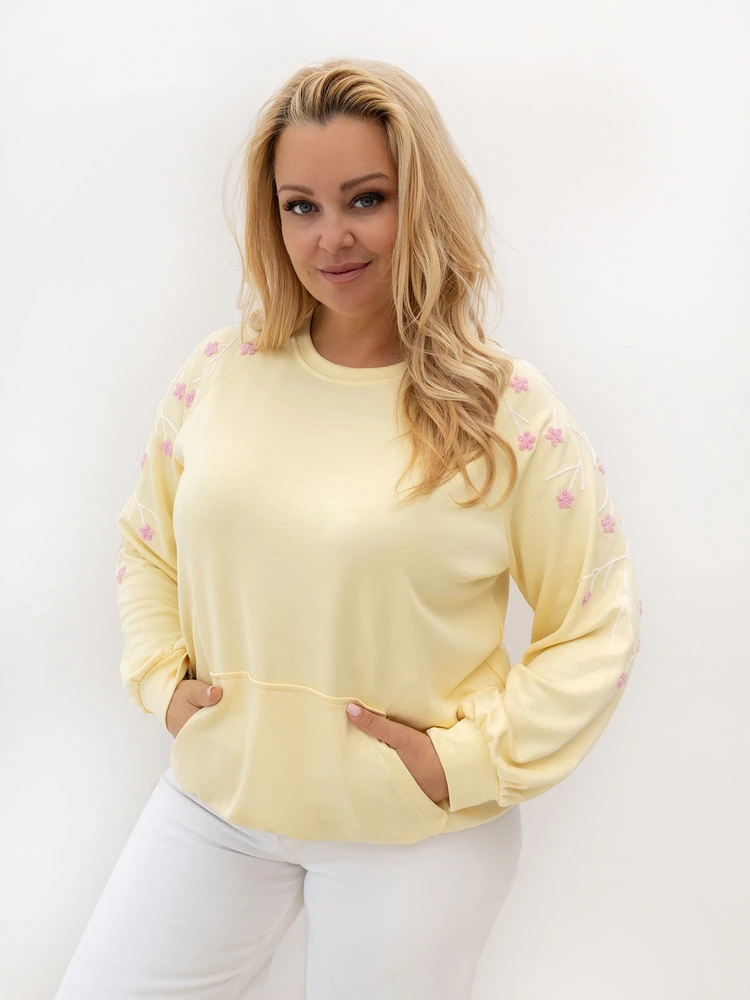Relevance Bluza-RV-BL-A1210.98-jasny geltona
