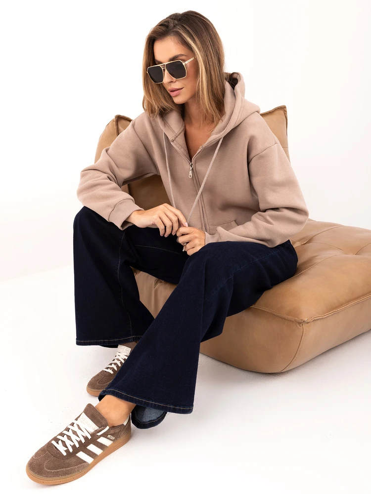 Relevance Bluza-RV-BL-A1555.85-ciemny bezowy