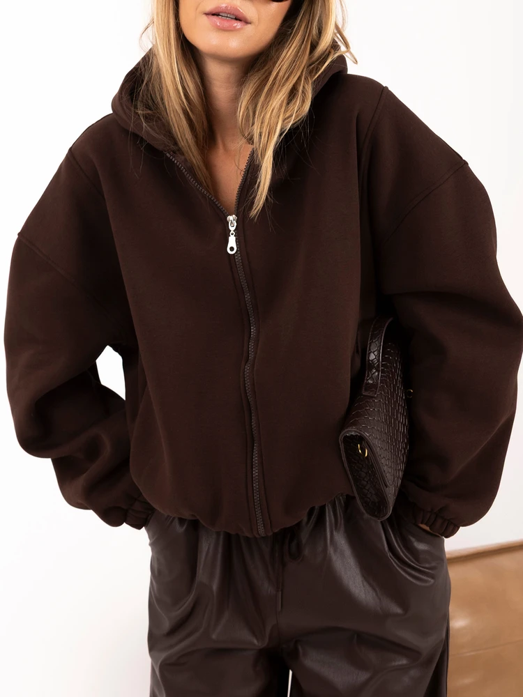 Relevance Bluza-RV-BL-A1576.82-ciemny ruda