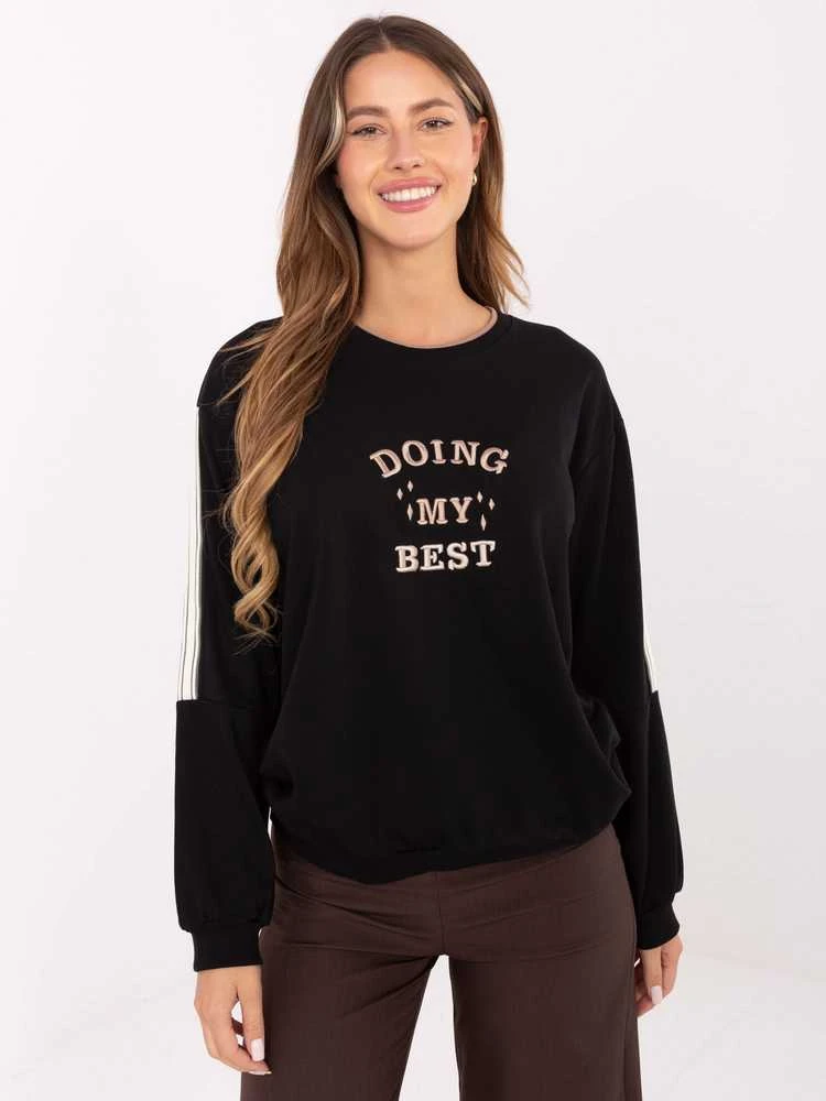 Relevance Bluza-RV-BL-A942.62-juoda