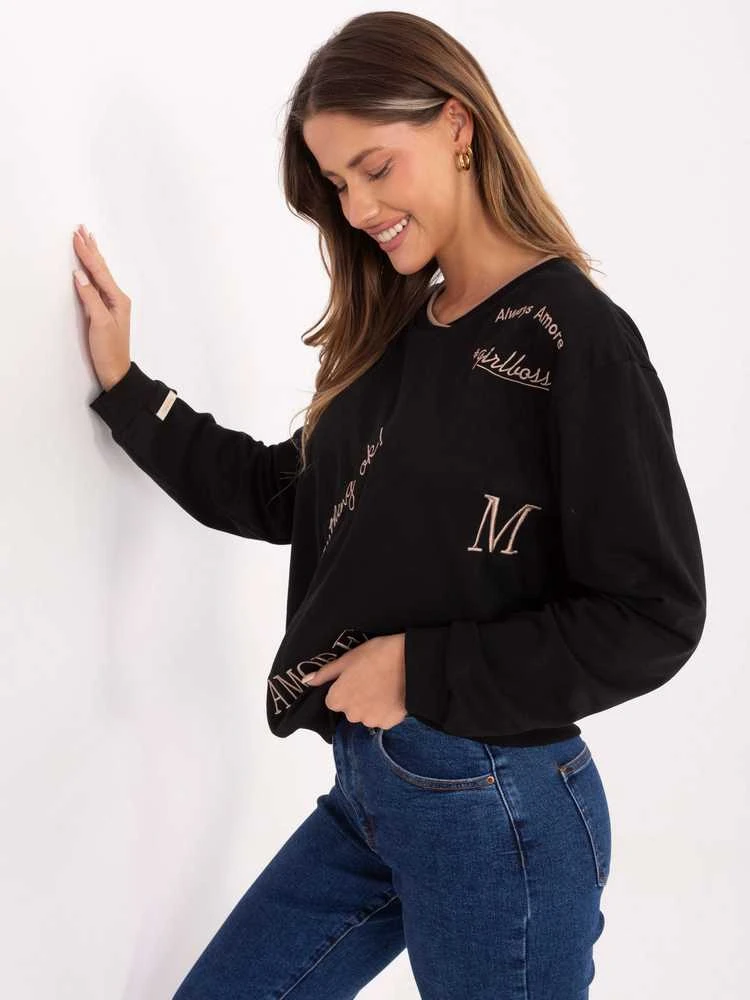 Relevance Bluza-RV-BL-A968.00-juoda