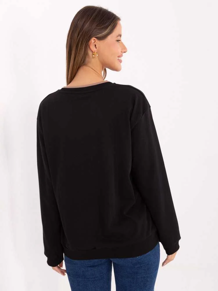 Relevance Bluza-RV-BL-A968.00-juoda