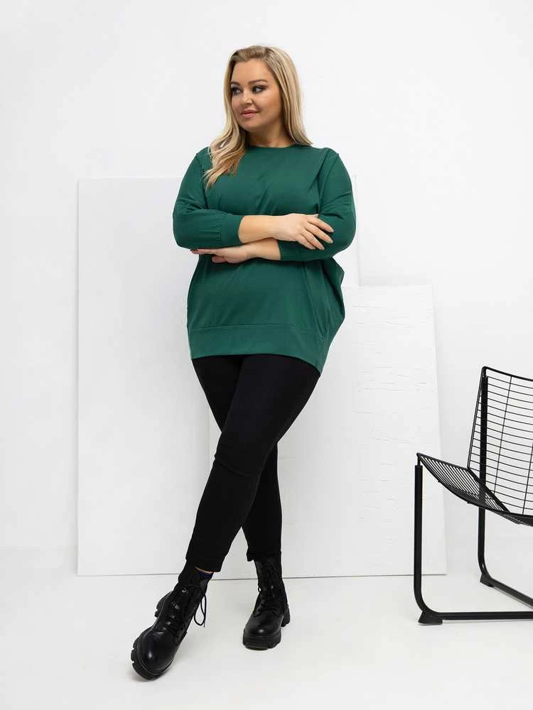 Relevance Bluzka-RV-BZ-A1075.96-ciemny žalia