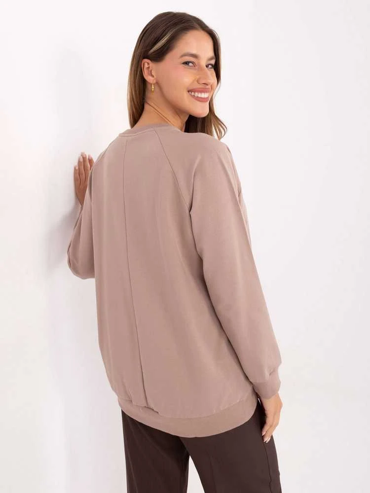 Relevance Bluzka-RV-BZ-A876.52-ciemny bezowy
