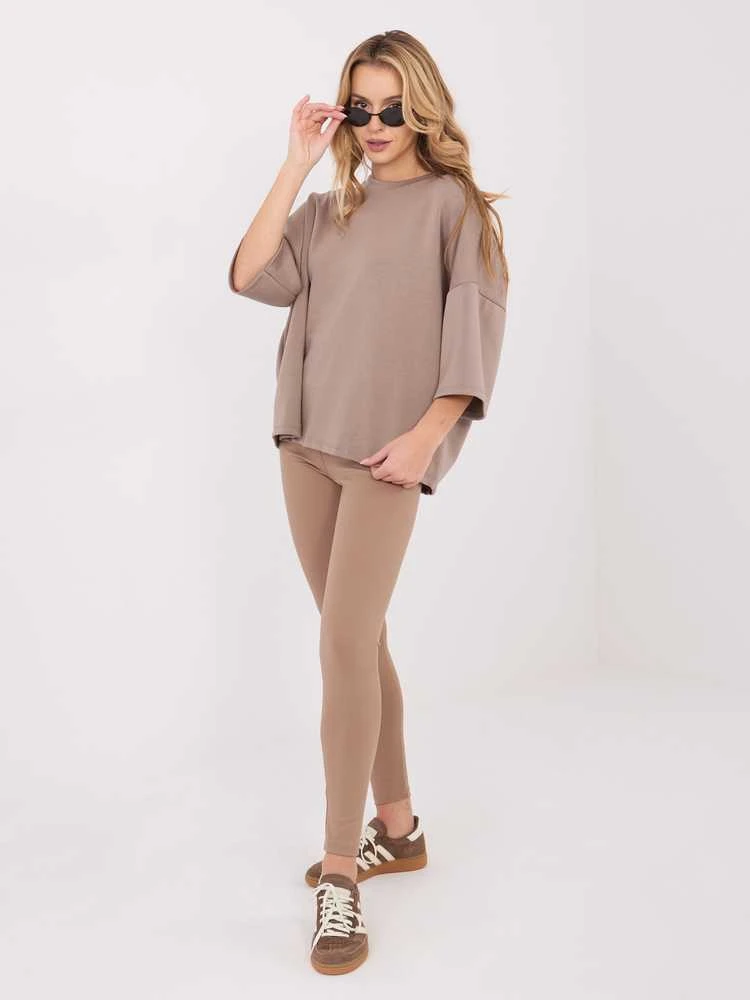 Relevance Leginsy-RV-LG-9872.22-ciemny bezowy