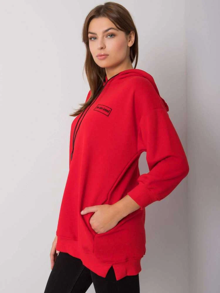 Relevance Megztinis-RV-BL-6935.18P-raudonas