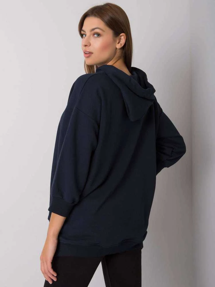 Relevance Megztinis-RV-BL-6935.18P-tamsiai mėlynas