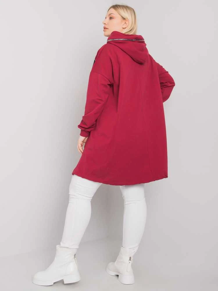 Relevance Megztinis-RV-BL-7217.79P-bordo