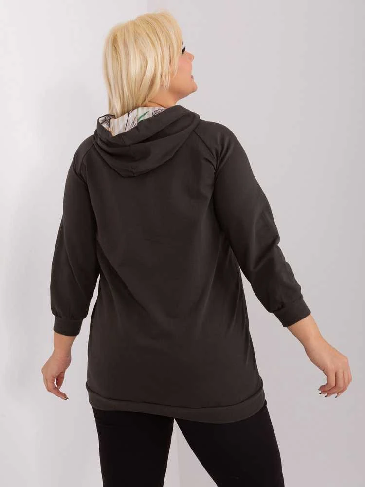 Relevance Megztinis-RV-BL-8221.96-tamsus chaki