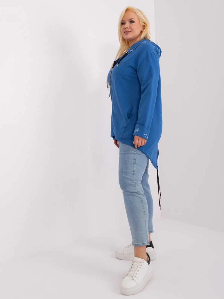 Relevance Megztinis-RV-BL-8266.34P-tamsiai mėlynas