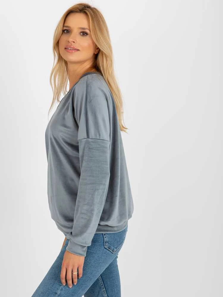 Relevance Megztinis-RV-BL-8441.07P-pilka