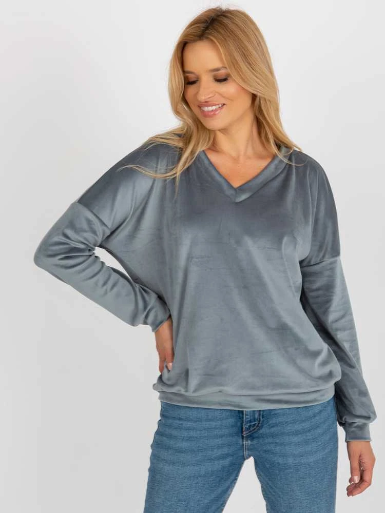 Relevance Megztinis-RV-BL-8441.07P-pilka