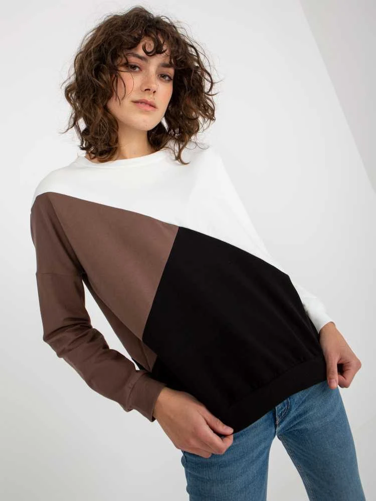 Relevance Megztinis-RV-BL-8463.41P-baltas-juodas