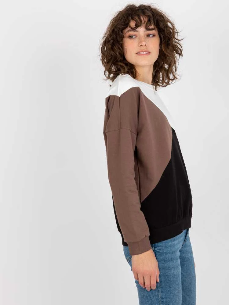 Relevance Megztinis-RV-BL-8463.41P-baltas-juodas