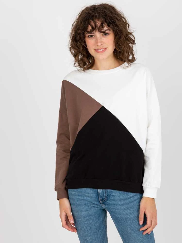 Relevance Megztinis-RV-BL-8463.41P-baltas-juodas