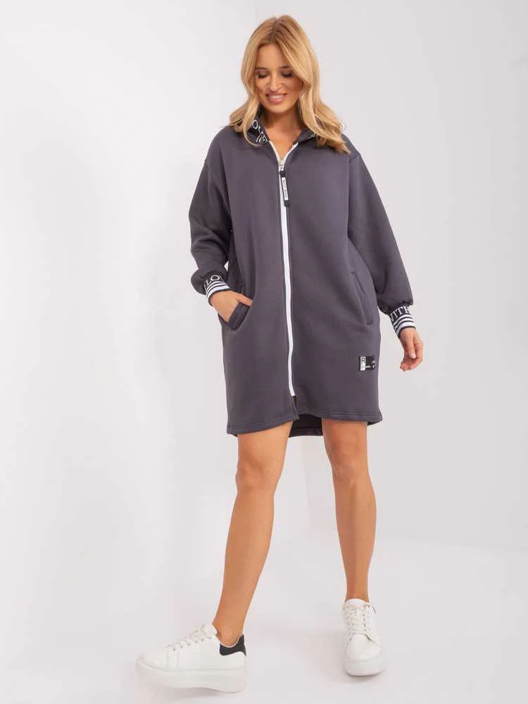 Relevance Megztinis-RV-BL-9225.96P-grafitas