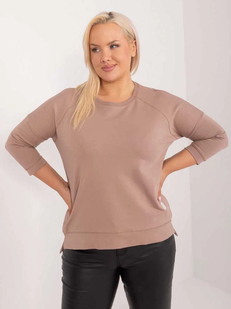 Relevance Palaidinė-RV-BZ-9221.95-tamsiai smėlio spalvos
