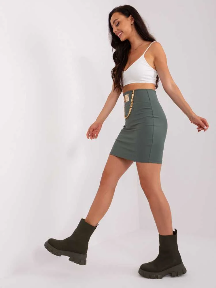 Relevance Spódnica-RV-SD-9029.32P-khaki