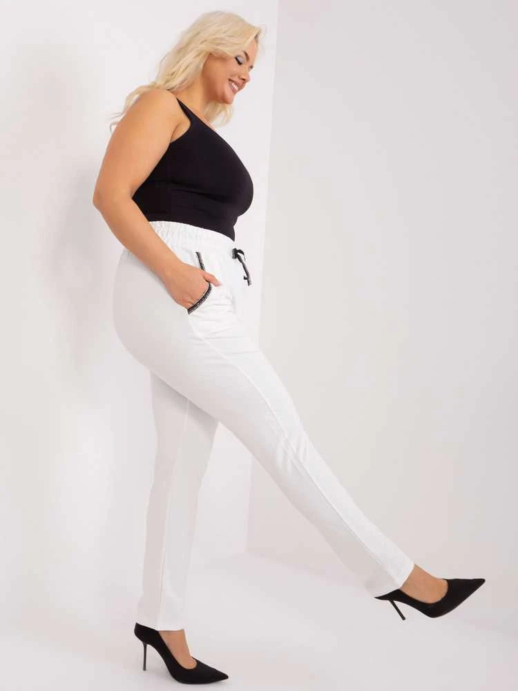 Relevance Sportinės kelnės-RV-DR-4765.52-ekru