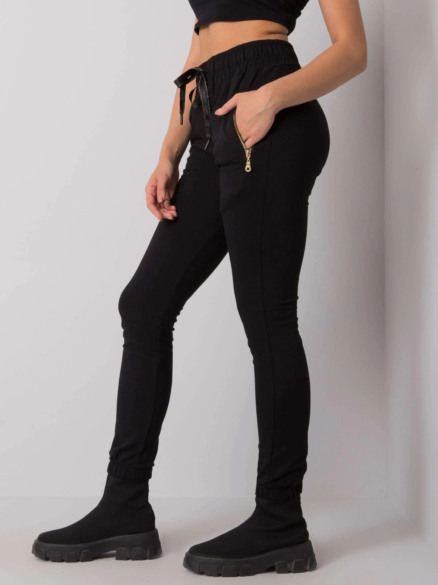 Relevance Sportinės kelnės - RV-DR-7073.09P - juodos